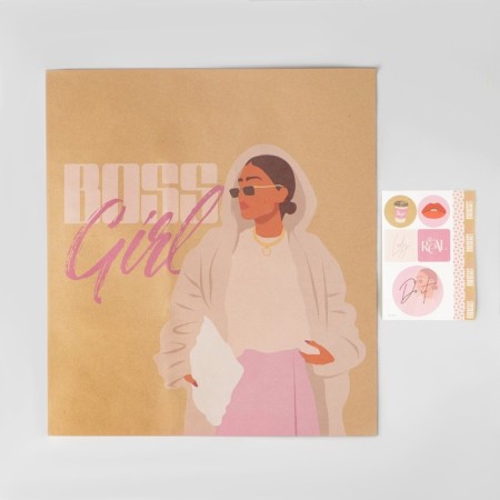 Boss Girl gift packaging package package, 30 x 40 x 6 cm-2