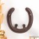 Hooks decorative cast iron "horseshoe" 13x12.5x3.7 cm
