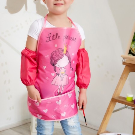 Apron with overturners Children's Ethel "Cute Girl", 49 x 39 cm-3
