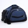 Road bag on wheels, 3 outer pockets, black/blue color
