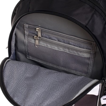 School backpack 38.5 x 26 x 17 cm, ergonomic back, Hatber Primary School "Zebra" NRK_74064-8