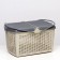 Basket 47x36x27.5 cm, gray