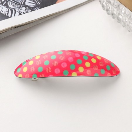 Hair hair clip "Silva" circles Color, 9.5 cm, mix