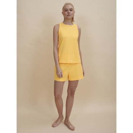 T -shirt female, size l, yellow color-5