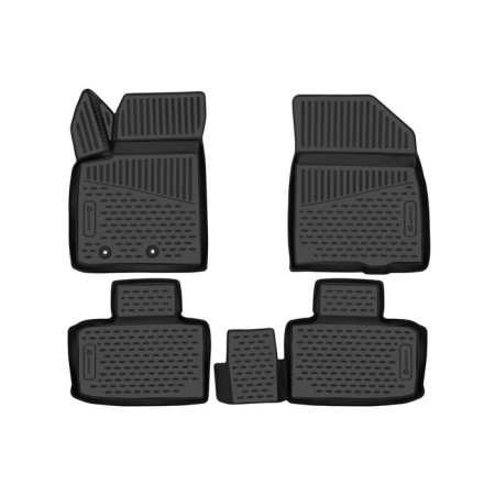 3D mats in the cabin for Dong Feng Shine Max 2023- Sedan, 4 pcs.