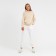 Women's pants Minaku: Casual Collection Ecrew color, rr 48