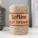 Jet yarn 100% jut 100m/100g., 2-thread