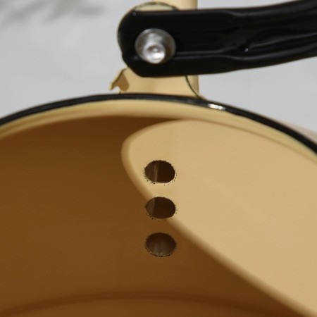 Kettle, 3.5 l, enameled cover, sunset, induction, beige color-3