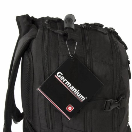 Germanium "S-03" University, with a laptop departure, increased volume, black, 46x32x26 cm 226949-21