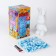 Toy pompons "Bunny", white blue blue