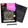 Antistress engraving is large with the effect of gold "scientist cat"