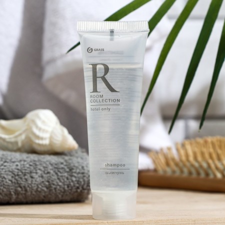 Room shampoo tube 30 ml.