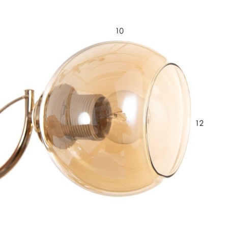 Armand chandelier 3x40W E27 Gold 52x52x20cm Ritter-5
