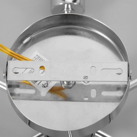 Ceiling chandelier "Orion" 8x60W E27 Color: Chrome-8
