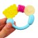 A set of rattles "Sweets", with elastic elements, 3 pcs, crumb I