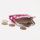 Women's wallet on farmar, fuchsia color