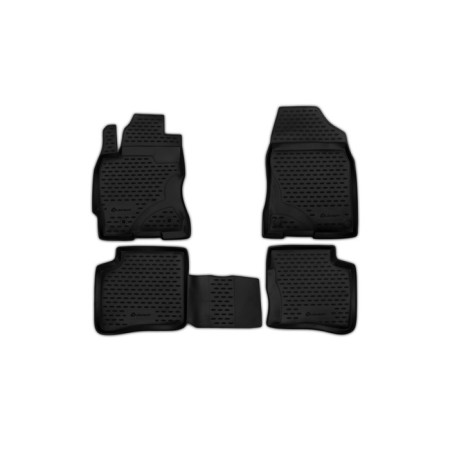 Rugs in the Toyota Prius 2003-2009 salon, 4 pcs. (polyurethane)