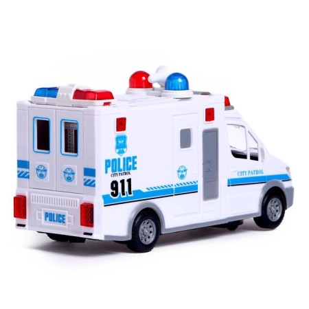 Police machine, works on batteries, light and sound effects-2