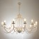 Jil chandelier 12xe14 40w is white 87x87x45-100 cm Bayerlux