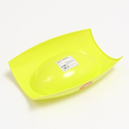 Plastic bowl 27 x 19 x 5.5 cm, green-3