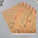 Scrapbooking paper "Leaves" density 180 grams set 5 pcs 30.5x32 cm