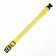 Collar with backlight double strip size m, osh 40-48 x 2.5 cm, 3 glow modes yellow
