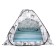 The tent winter machine is insulated, the bottom on the zipper, 1.8 x 1.8 m, kmf
