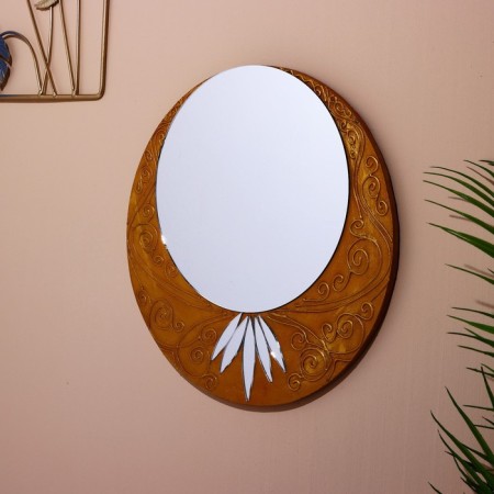 Mirror 30 cm, tree-1