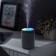 Moisturizer HM-3, ultrasonic, 0.3 l, 2 W, backlight, USB (included), gray
