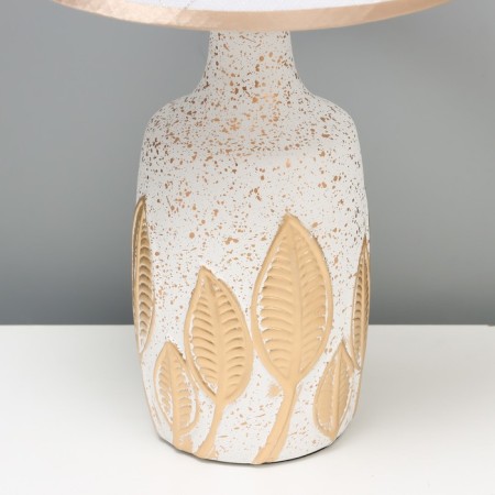 Table lamp "Onery" E14 40W white-gold 23x23x40 cm-3