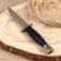 Light hiking knife "Admiral -2" steel - 65x13, handle - steel / rubber, 24 cm