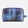 Lightning cosmetic bag, blue color