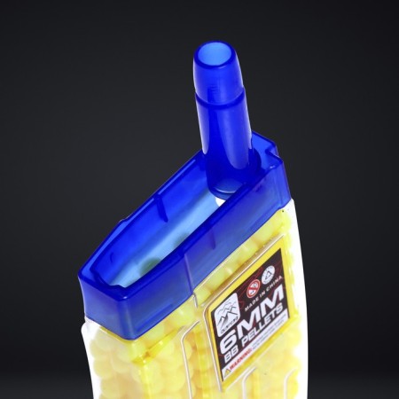 Bullets 6 mm in a mug, 500 pcs., Yellow color-5