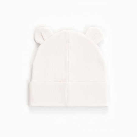 Children's hat, milk color, size 44-46-2