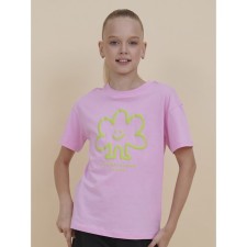T -shirt for girls, height 140 cm, pink color