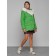 Winter jacket female, size 50, green color