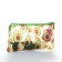 Cosmetic bag-penete on zipper, PVC, green color