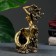 Figure "Mermaid" gold 21 cm