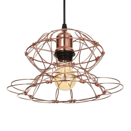 Lamp Bayerlux 1671/1 E27 40W Copper 28x28x30-130 cm-1