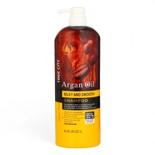 Argan oil and coffee shampoo 1000 ml with a dispenser
