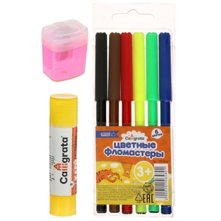 Set of first -grader Calligrata "Unicorn", 44 subject-4