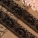 Capricon lace, 35 mm × 10 ± 1 m, black color