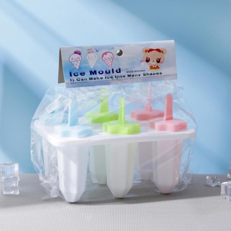 Form for ice cream "Star", 6 cells, color mix-2