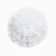 Graduation. Bant for hair on elastic band, white, 10.5 cm, princesses