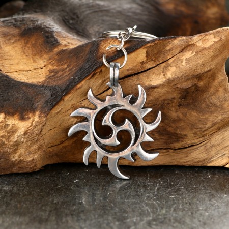 Amulet-cords, Totem "Sunny Triskelis" No. 11, Metal-3