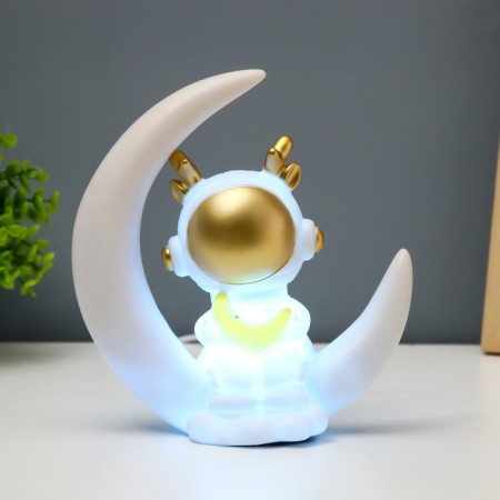 Spinker "Losyash astronaut" Led usb white 18x17x7cm Risalux
