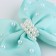 Outlet. Hair bow on a hairpin, 11 cm, cold heart