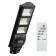Console lamp era on a sunny battery with a motion sensor -ip65, 60W, 1000lm, 5000k, black