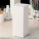 Organizer for storing cotton pads, with a lid, D 7 × 20 cm, in a cardboard box, the color is transparent