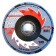 Circle of the end-end ABRAFLEX FLD-10 Inox, P120 125 x 22.2 mm